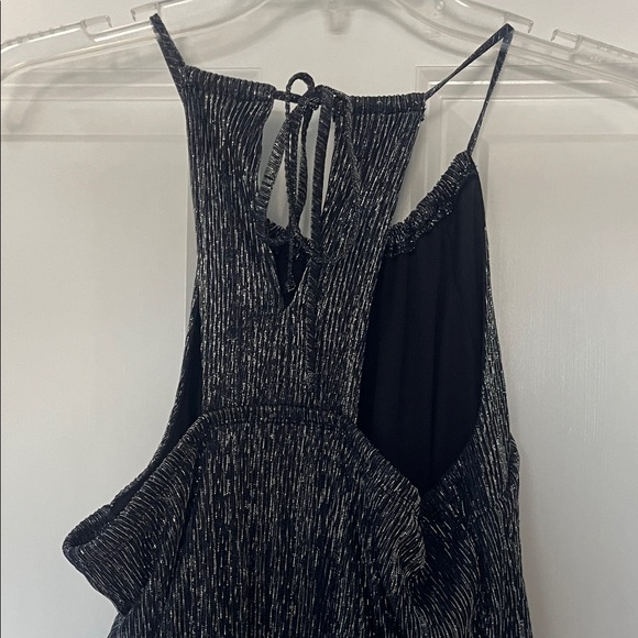 Chic Navy  and Silver Maxi Dress - Picture 7 of 7